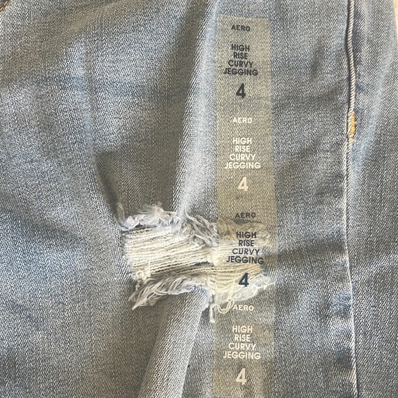 Aeropostale Size 4 Ripped Repreve Jeans - Picture 2 of 7